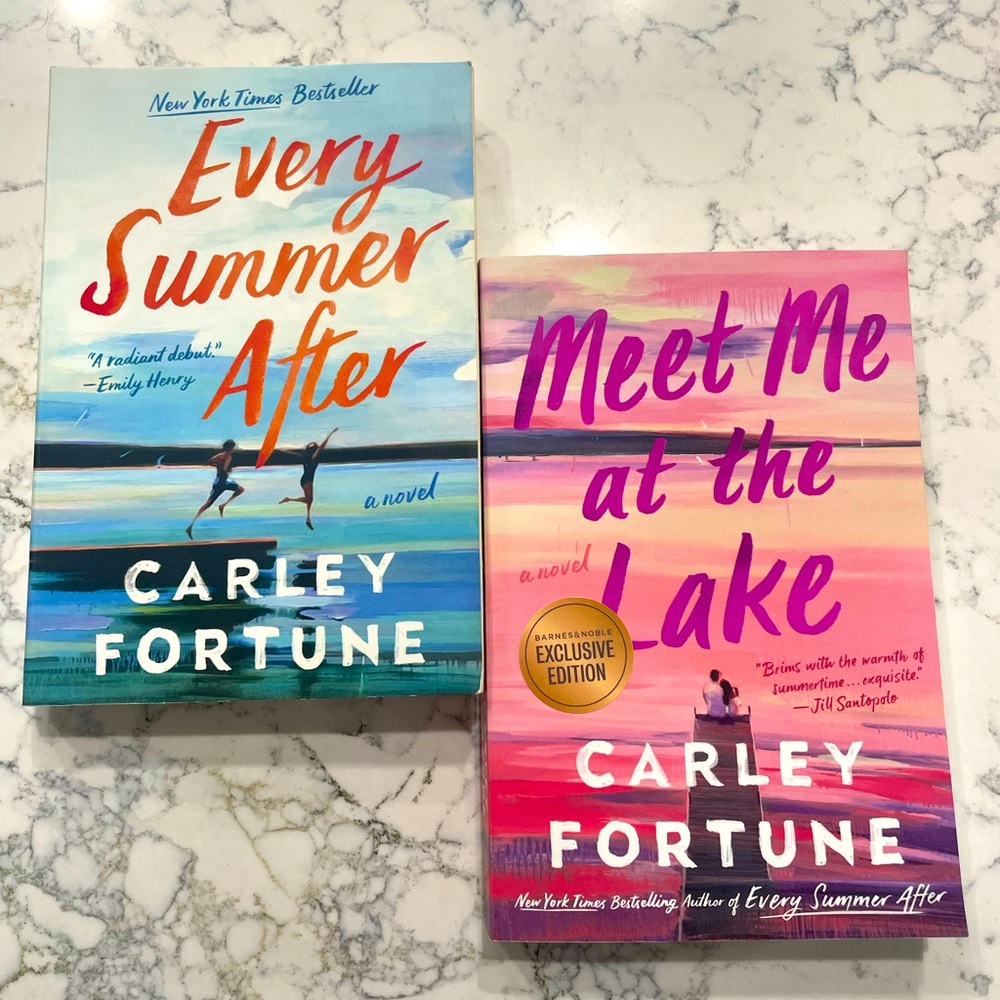 Carley Fortune Book Bundle Every Summer After Meet Me At The Lake